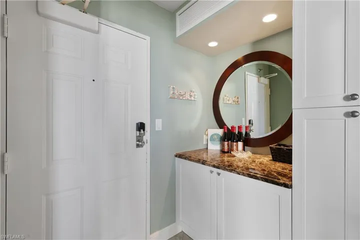 With smart cabinet storage