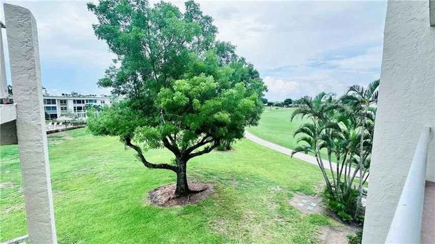 View of green lawn