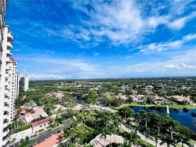 View from balcony facing NW