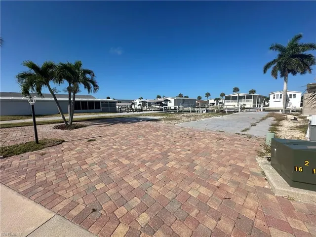 Before concrete driveway was removed