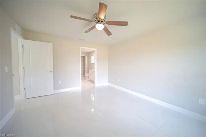 The Master Bedroom Has A Large Walk-In Closet!