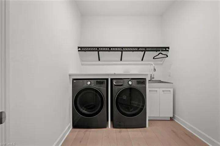 Laundry in residence