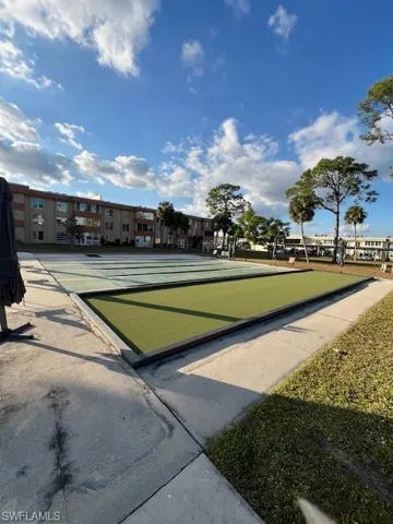Shuffle board.