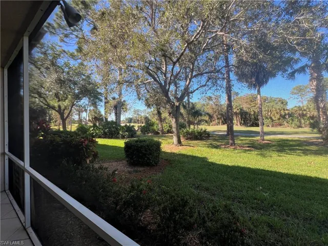 View of golf course from Lanai