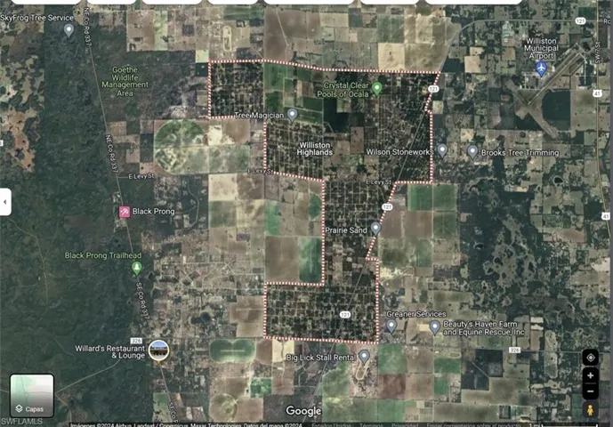 Map location