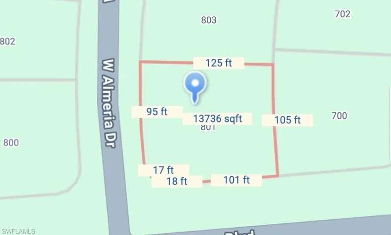 Map / location of property area