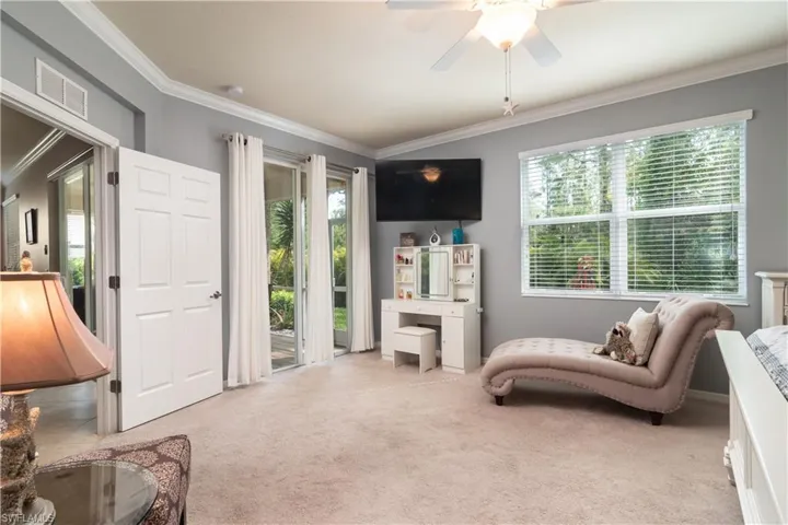 Gorgeous relaxing views from the master bedroom.