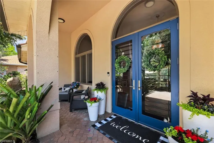Welcoming entry