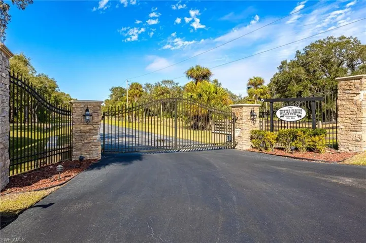 View of gate