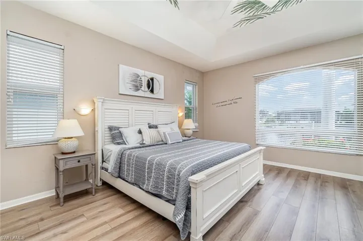 Bedroom featuring light wood-type flooring