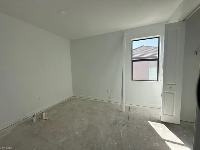 View of spare room
