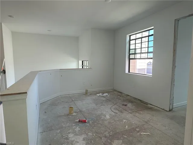 View of spare room