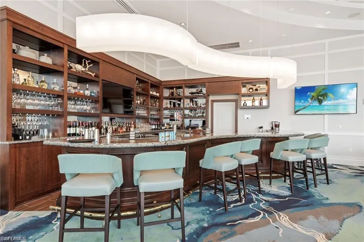 Hideaway Beach Club Bar Area