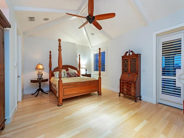 Spacious master bedroom with spacious his/her separate closets
