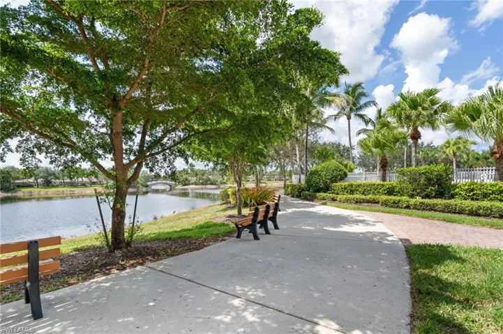 Scenic walking trails throughout the community.