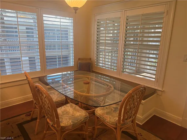Dining room featuring baseboards