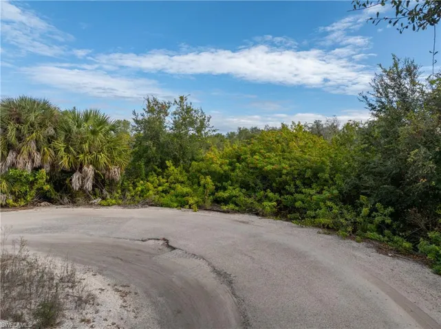 View of asphalt road