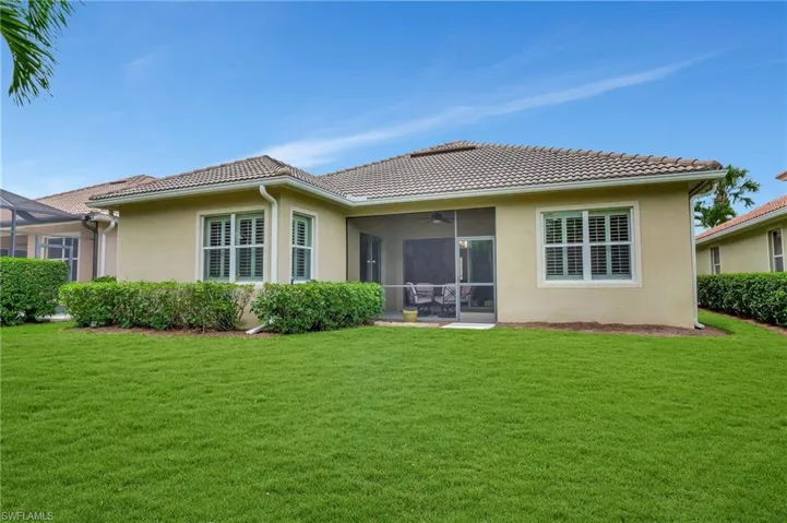 Back exterior of property