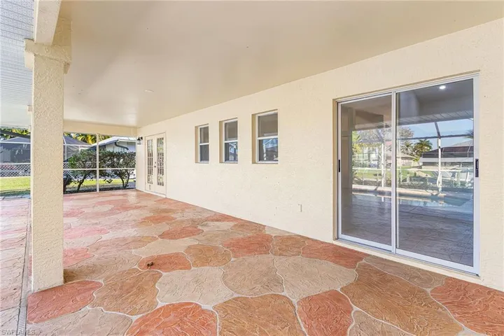 View of patio / terrace featuring french doors