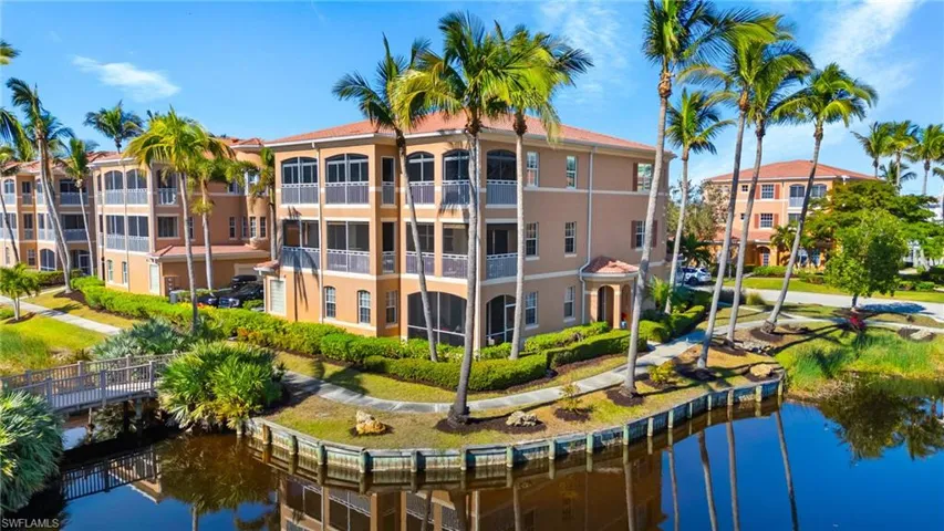 View of building exterior featuring a water view