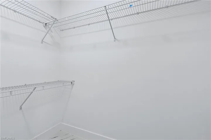 View of spacious closet