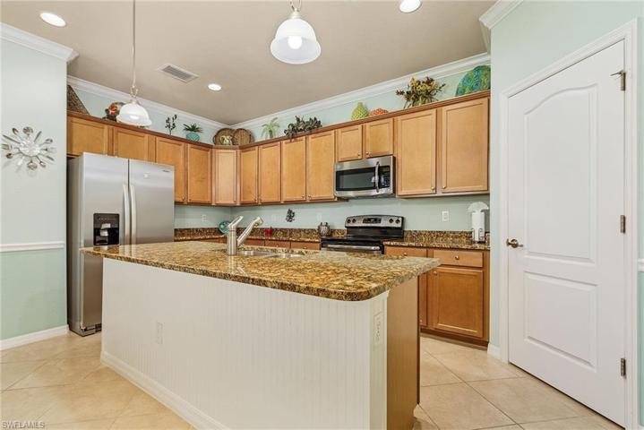 Kitchen view from living room.