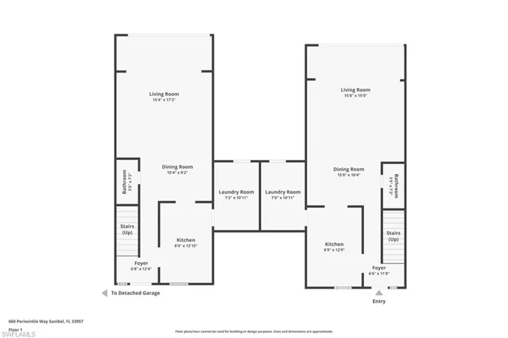Floor Plan First Floor Duplex