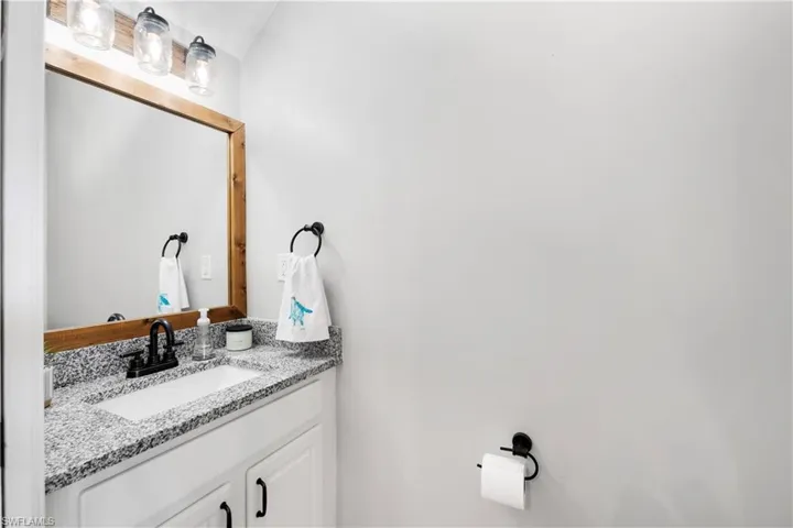 1st floor half bath
