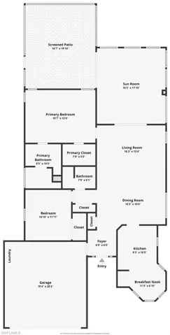 View of room layout