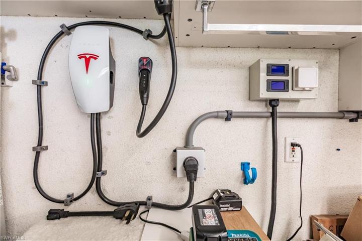 Tesla charging station was added.