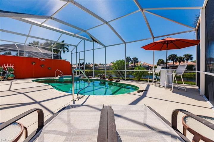 Private custom pool on sunny patio!