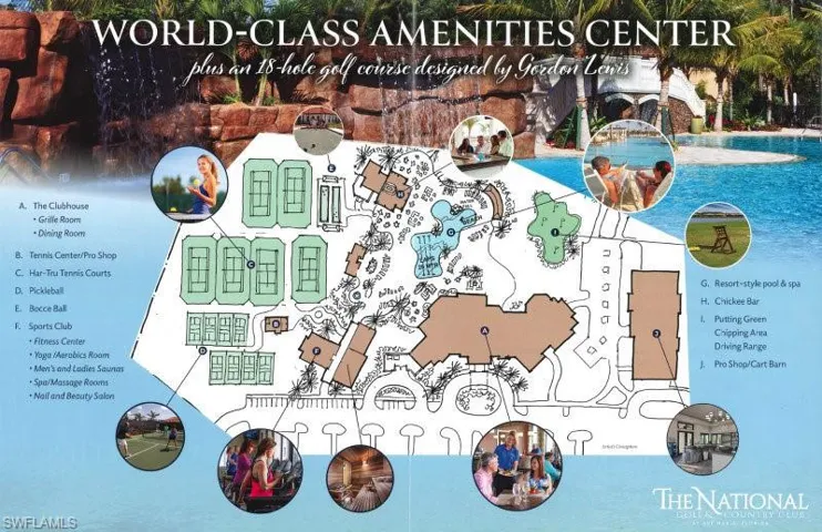 The National World Class Clubhouse and Amenities