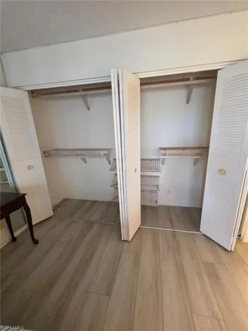View of closet