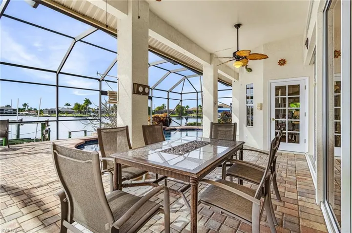 Enjoy the spectacular sunsets as you enjoy your dinner.