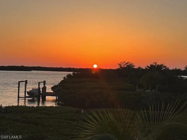 Sunset view over the Back Bay