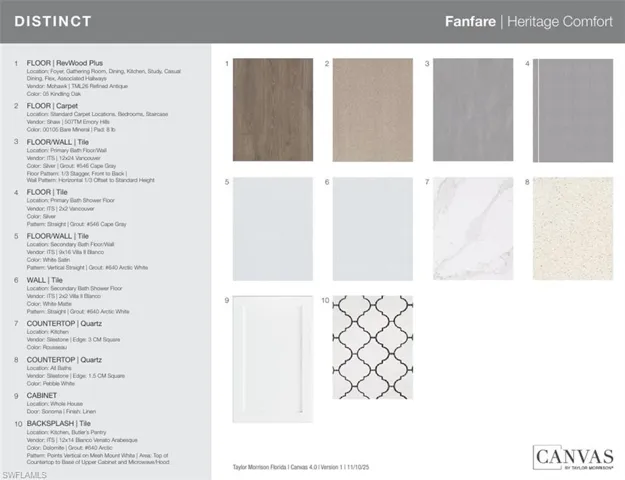 26843 Victoria Place - Design Selections - This home is currently under construction - selections are subject to change