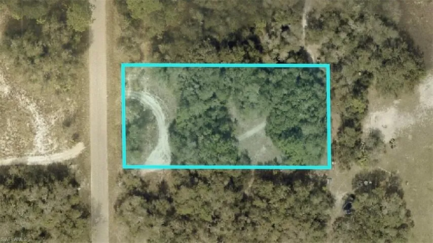 Map / location featuring property boundaries highlighted