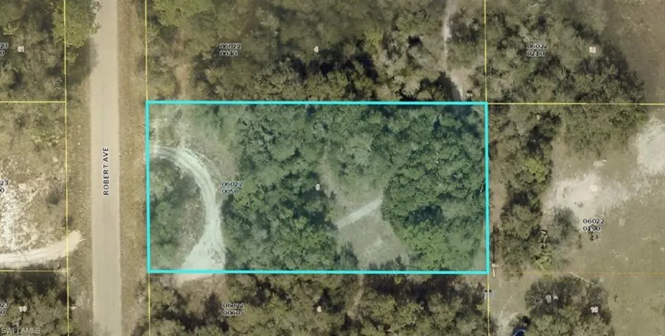 Aerial view of property's location