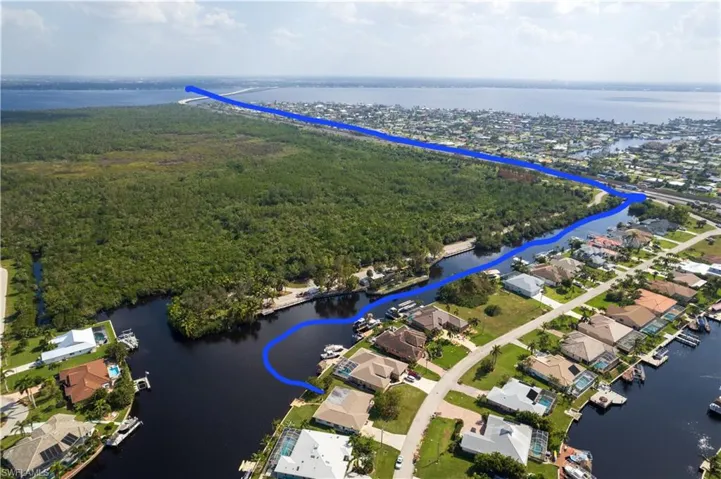 Drone / aerial view of the short distance out!!!