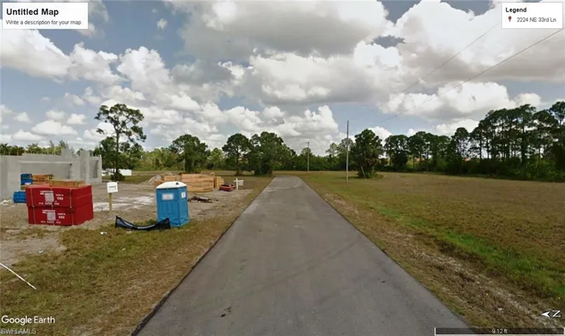 Street view towards East