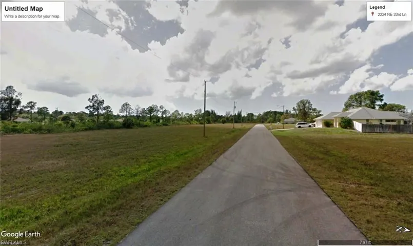 Street view towards West