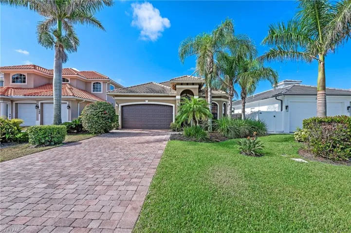 Front Elevation with Ample driveway parking