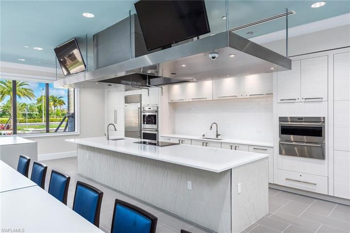 Clubhouse cooking studio