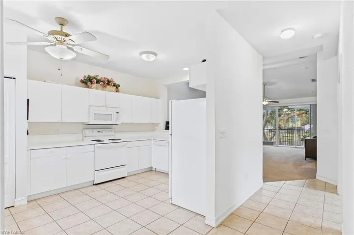 Prepare meals with ease while remaining connected to family and guests in the adjoining living areas.
