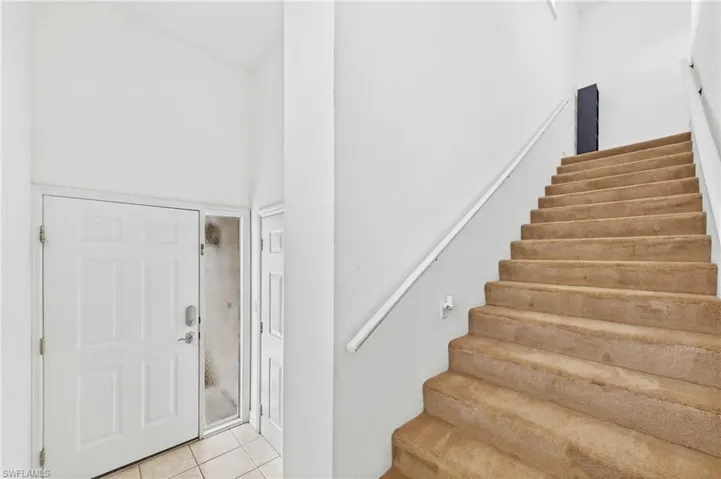Elegant entryway provides a seamless transition into the heart of the home.