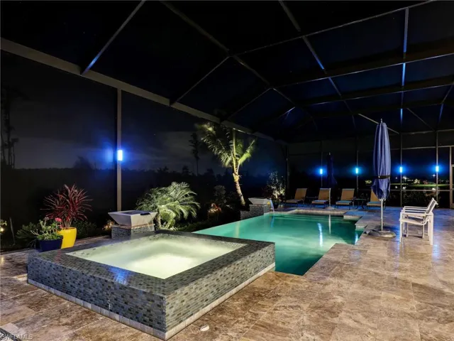 Pool at Night