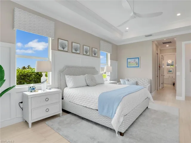 Primary Bedroom w/ Tray Ceiling & Additional Recessed Lighting