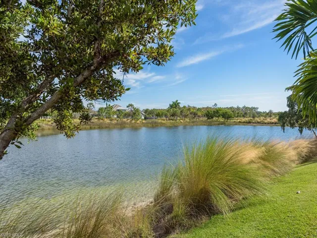 View of lake behind 6197 Megans Bay Drive.