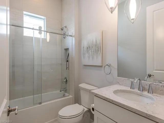 Bathroom 3 adjacent to Bedroom #4.