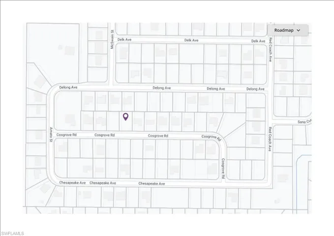 Map of parcels